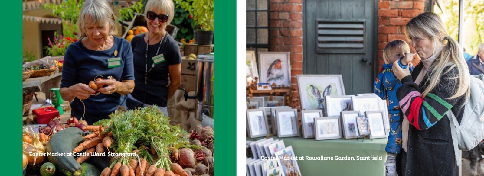 Easter Event at Castle Ward, Strangford & Rowallane Gardens, Saintfield